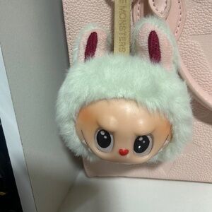 Labubu keychain- green